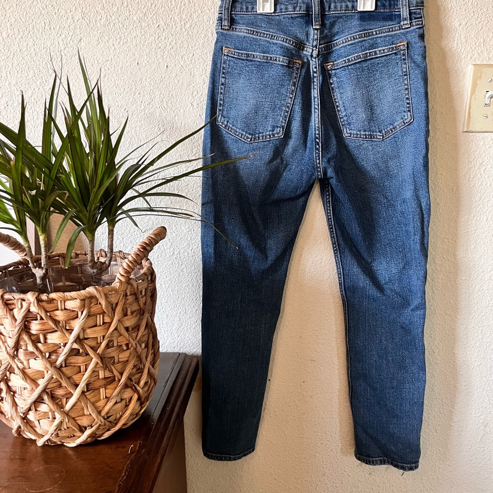 Blue High Rise Jeans - Picture 3 of 3